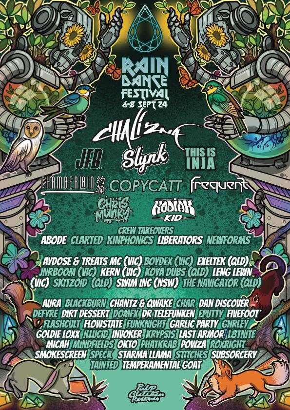 Rain Dance Festival 2024 Lineup